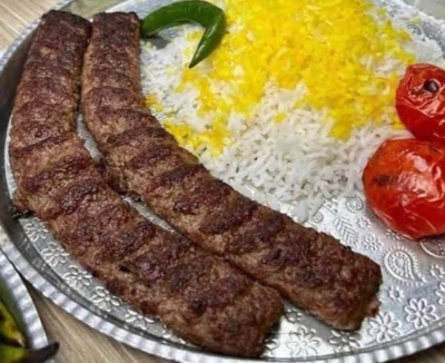 سرو همراه با برنج ایرانی باکیفیت